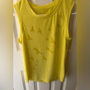 Oiselle Bright Yellow Tee